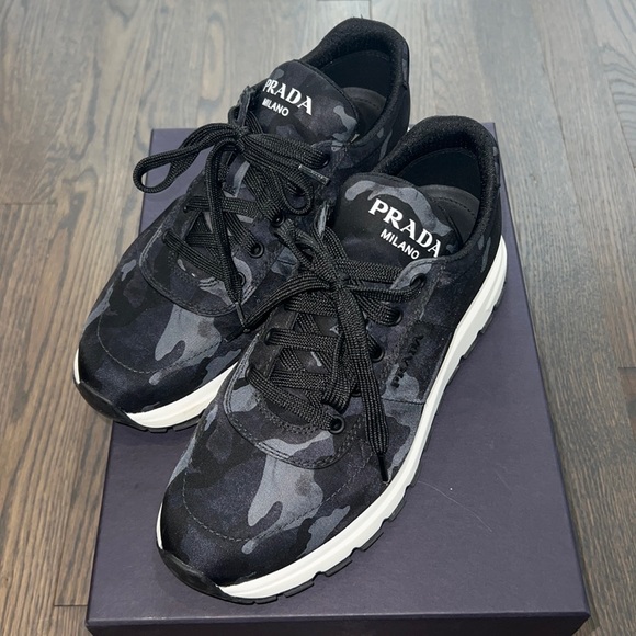Prada sneakers-Authentic-EUC - Picture 1 of 11